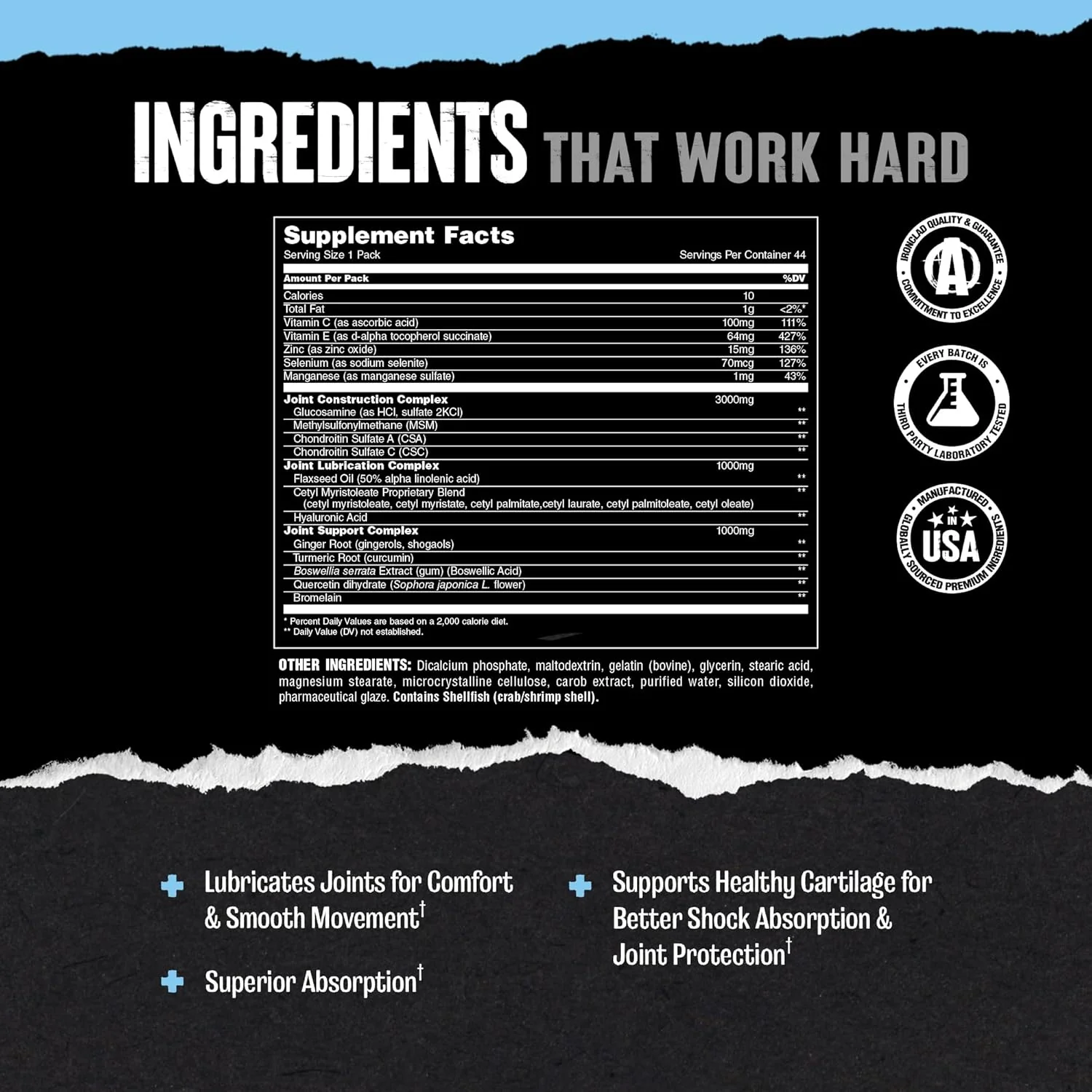 Universal Animal Flex | Joint Support Formula | 44 Daily Packs - Image 2