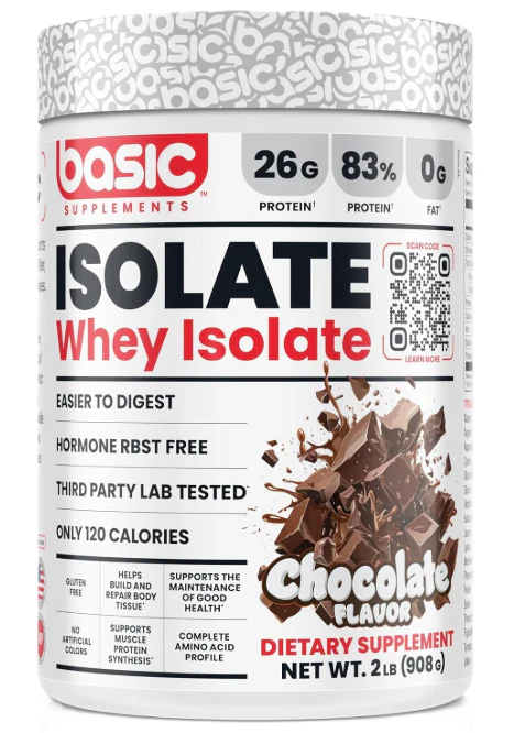 Basic Supplements Basic Isolate | Pure Whey Protein Isolate