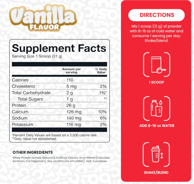 Basic Supplements Basic Isolate | Pure Whey Protein Isolate - Image 10