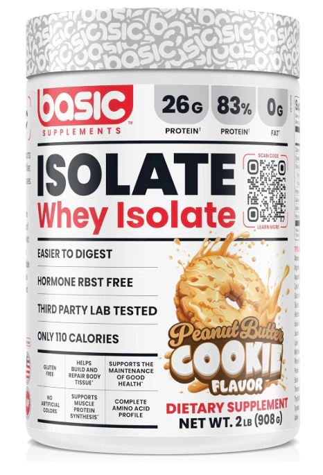 Basic Supplements Basic Isolate | Pure Whey Protein Isolate - Image 3