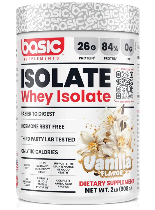 Basic Supplements Basic Isolate | Pure Whey Protein Isolate - Image 5