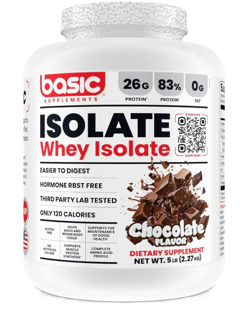 Basic Supplements Basic Isolate | Pure Whey Protein Isolate - Image 6