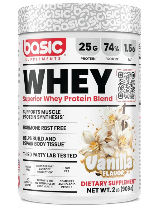 Basic Supplements Basic Whey | Premium Whey Protein Blend - Image 2