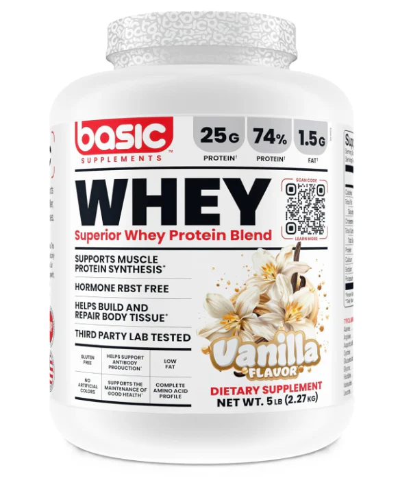 Basic Supplements Basic Whey | Premium Whey Protein Blend - Image 7