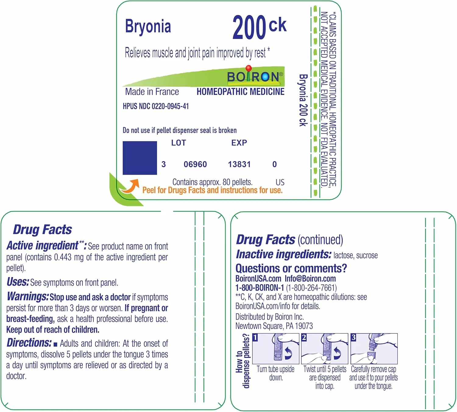 Boiron Bryonia | Pain Relief for Muscle & Joint Pain - Image 4