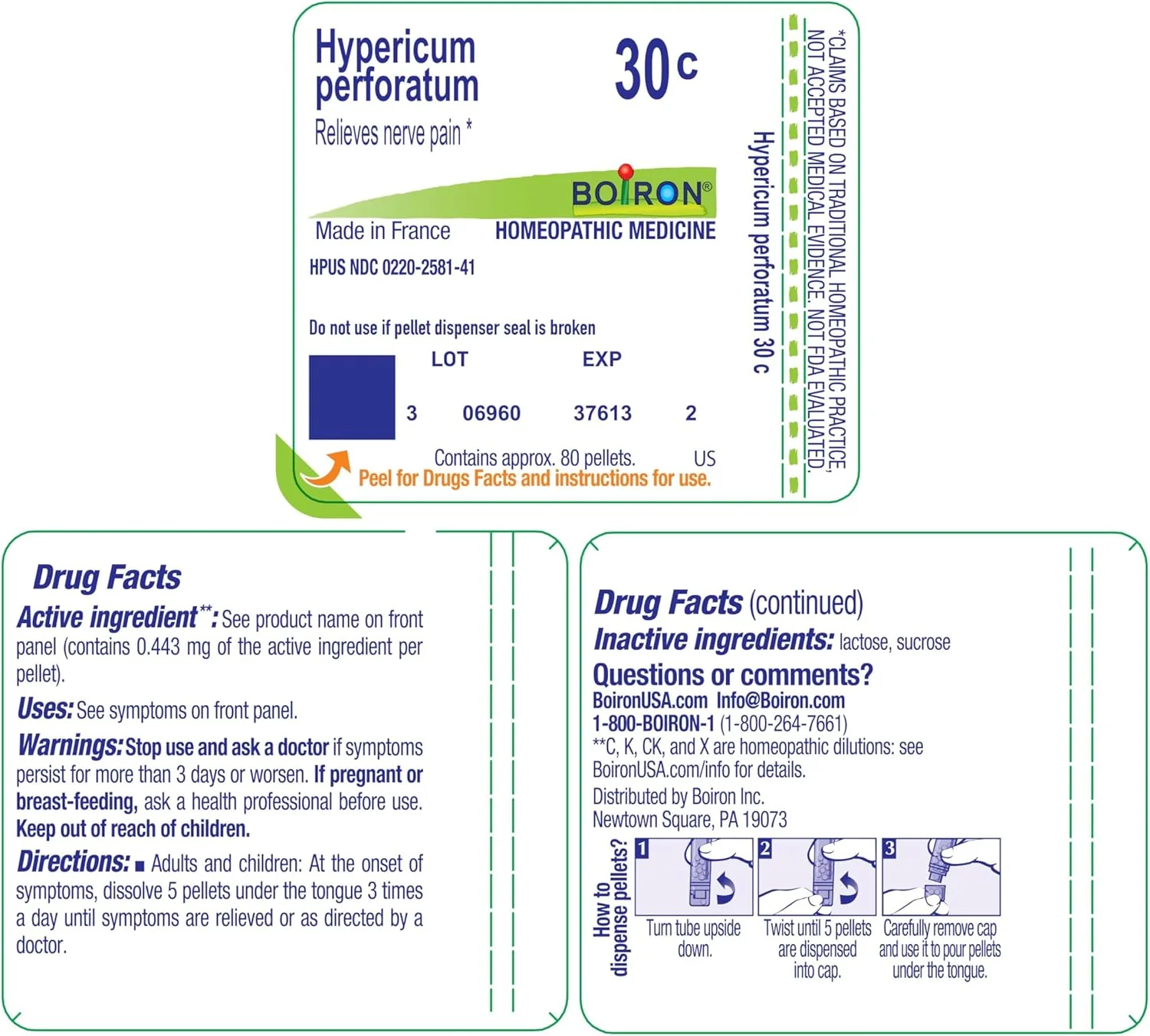 Boiron Hypericum Perforatum | Nerve Pain Relief - Image 4