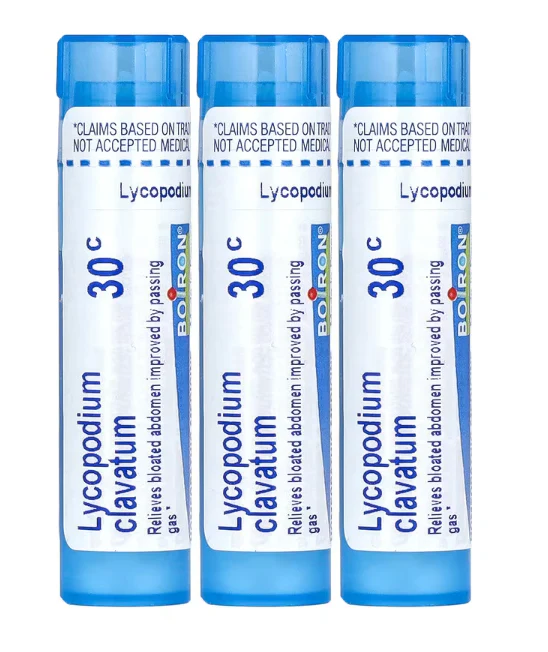 Boiron Lycopodium Clavatum | Homeopathic Medicine for Bloating & Gas - Image 7