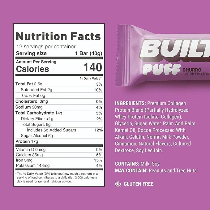 BUILT Puff Protein Bar - Image 13