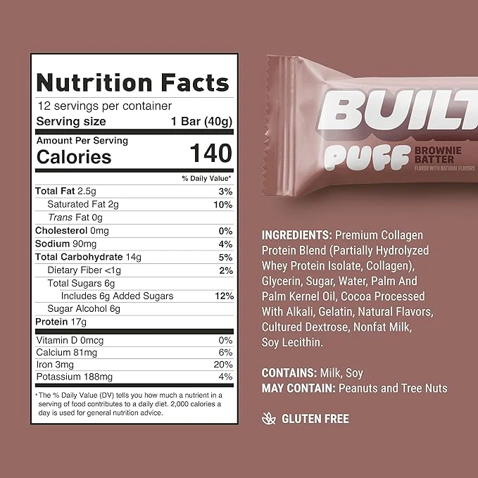 BUILT Puff Protein Bar - Image 16