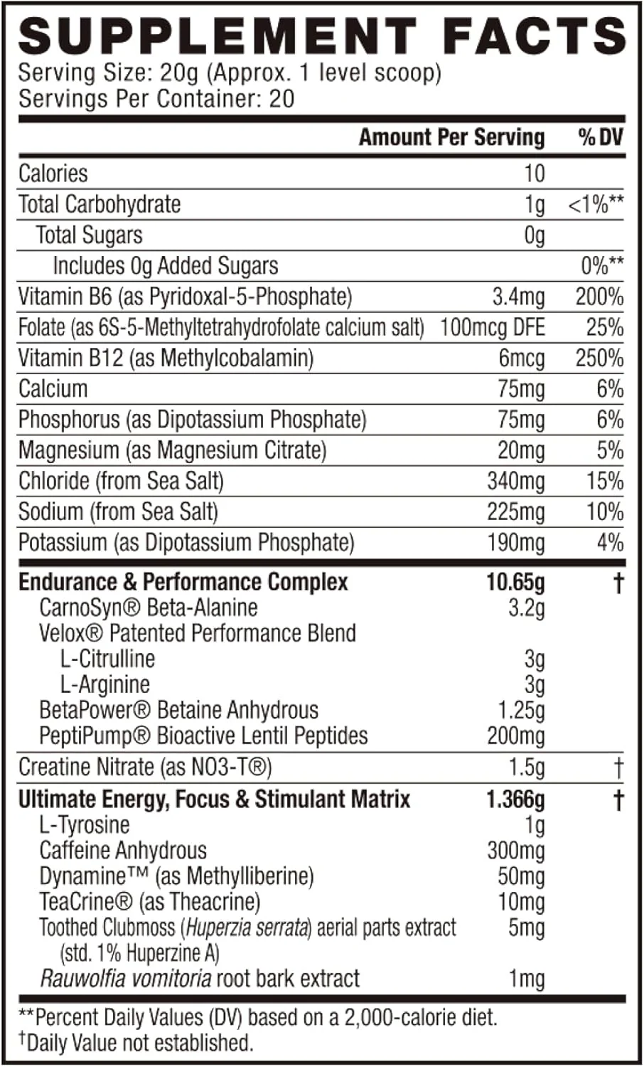C4 Ultimate V3 Pre Workout Powder - Image 4