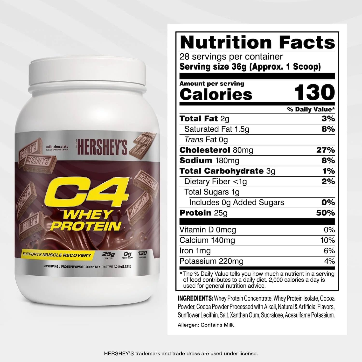 Cellucor C4 Hershey’s Whey Protein - Image 4