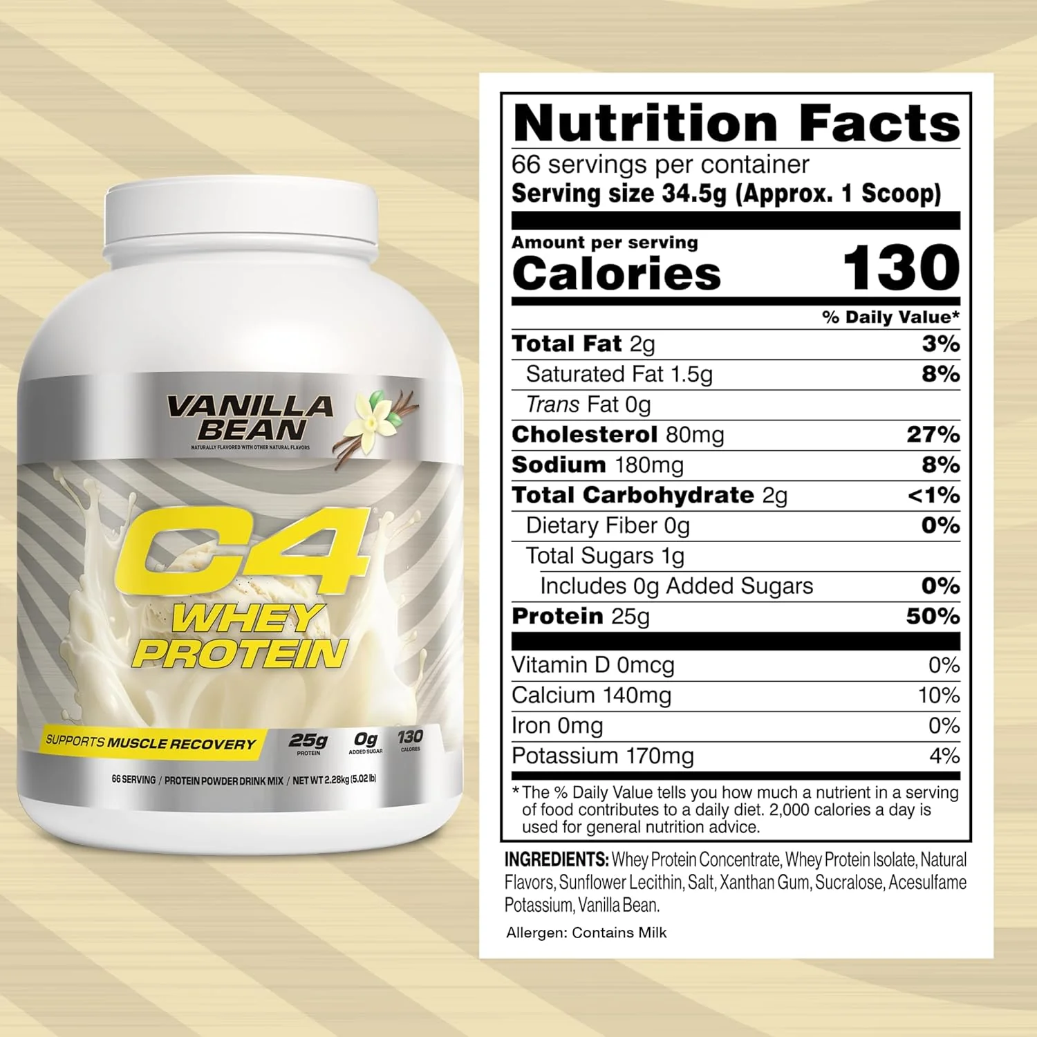 Cellucor C4 Hershey’s Whey Protein - Image 5