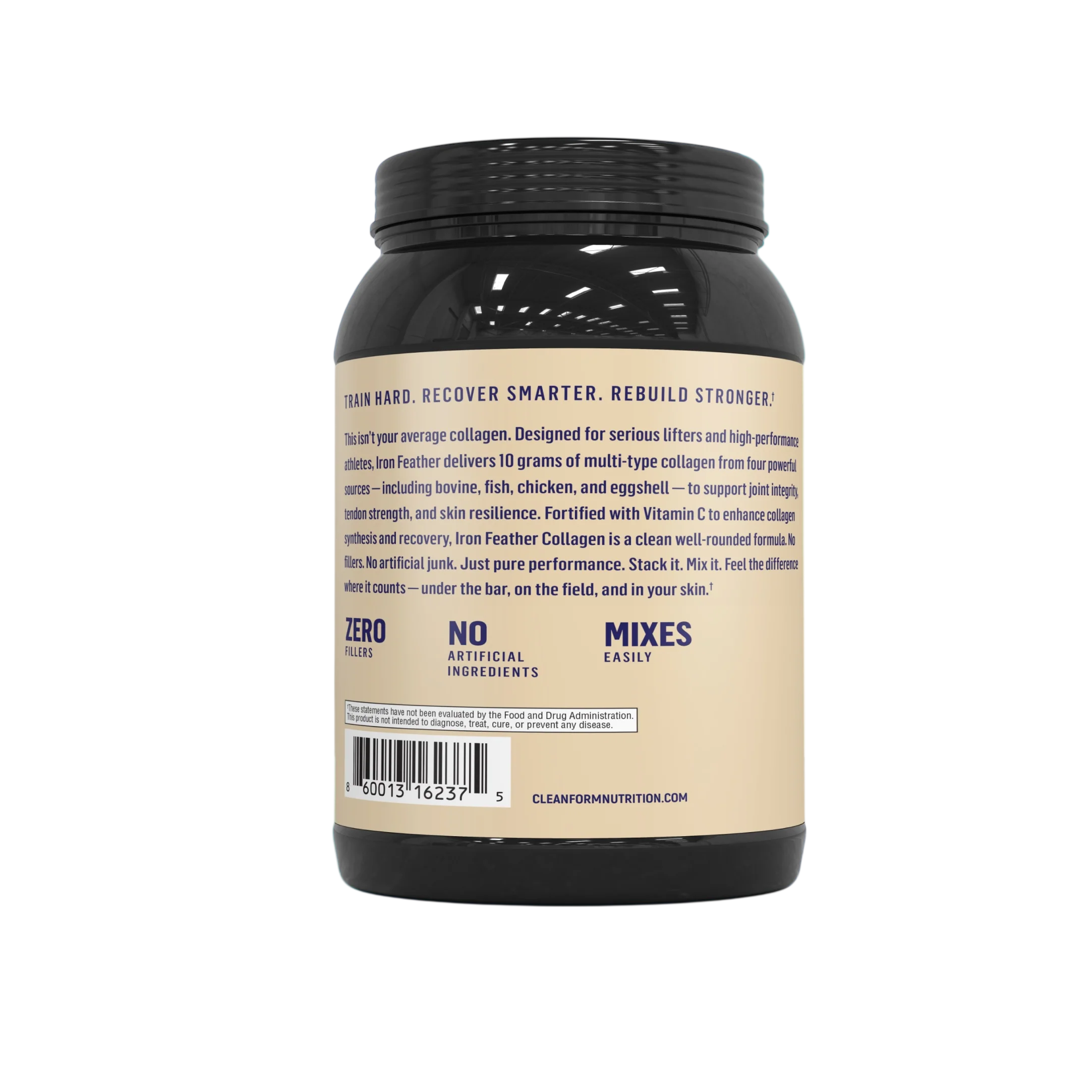 Cleanform Iron Feather Collagen - Image 3