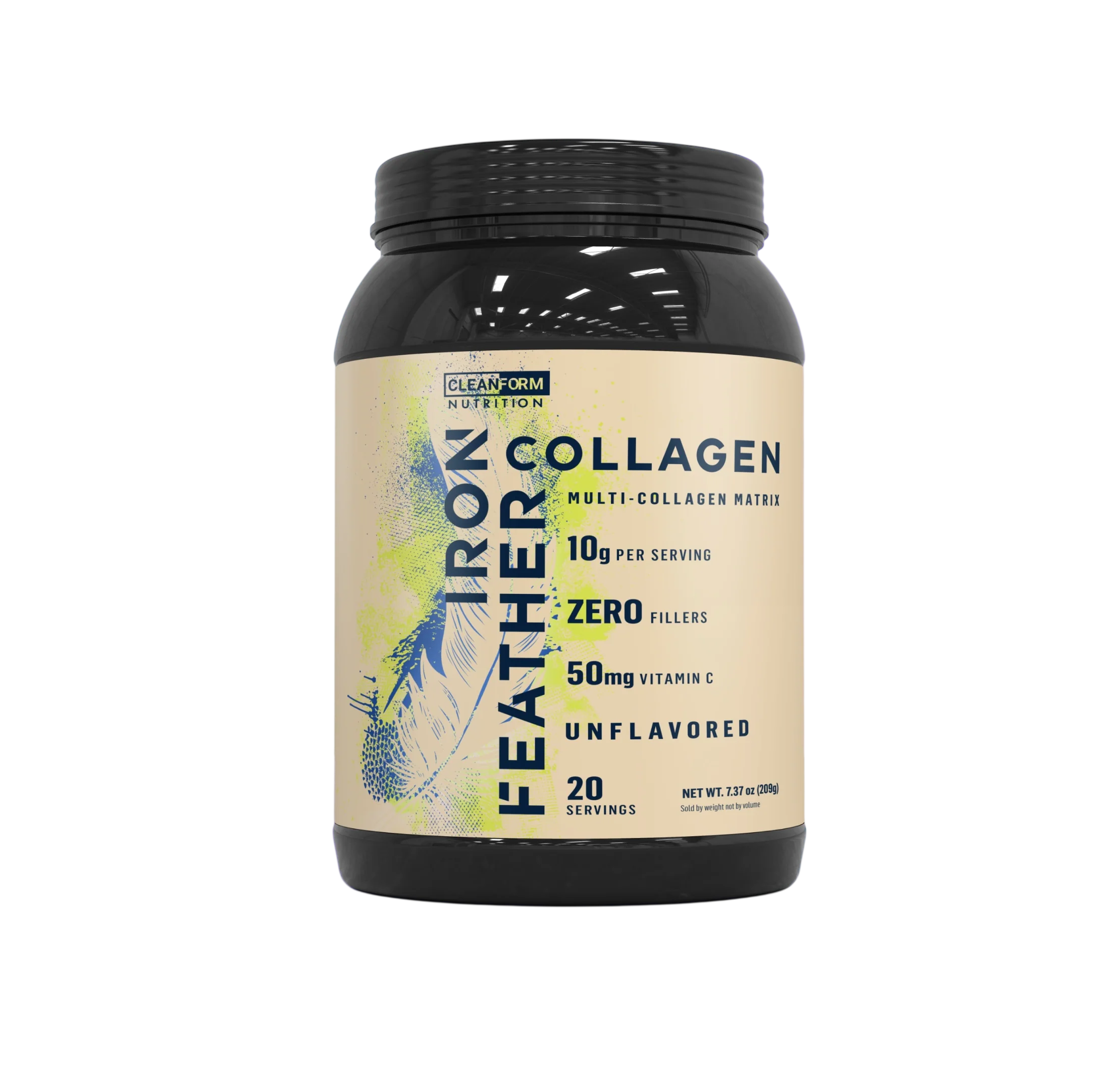 Cleanform Iron Feather Collagen - Image 4