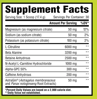 Core Nutritionals ESSENTIAL PRE | Pre-Workout for Energy, Focus & Endurance - Image 6