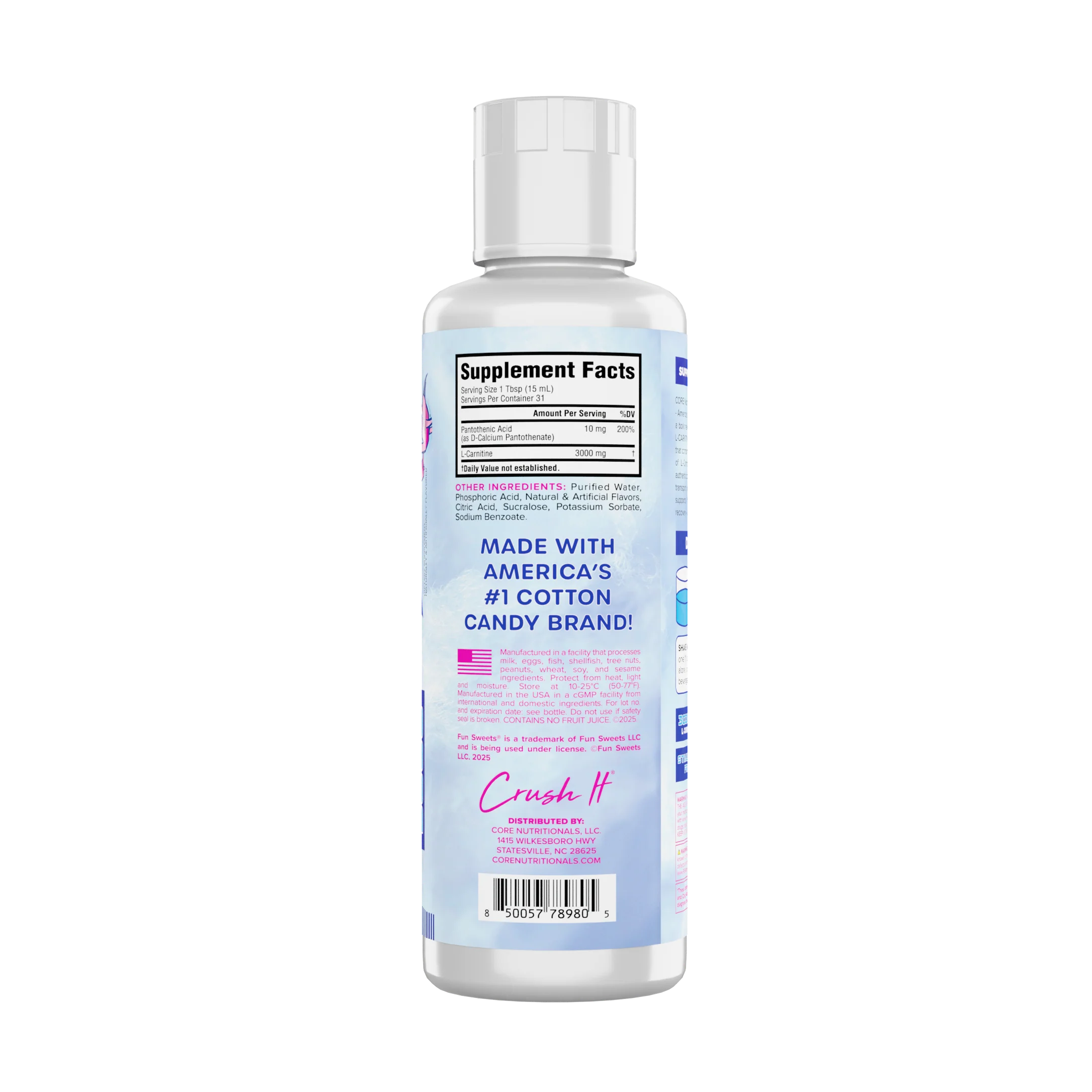 Core Nutritionals Liquid L-Carnitine 3000 - Image 2