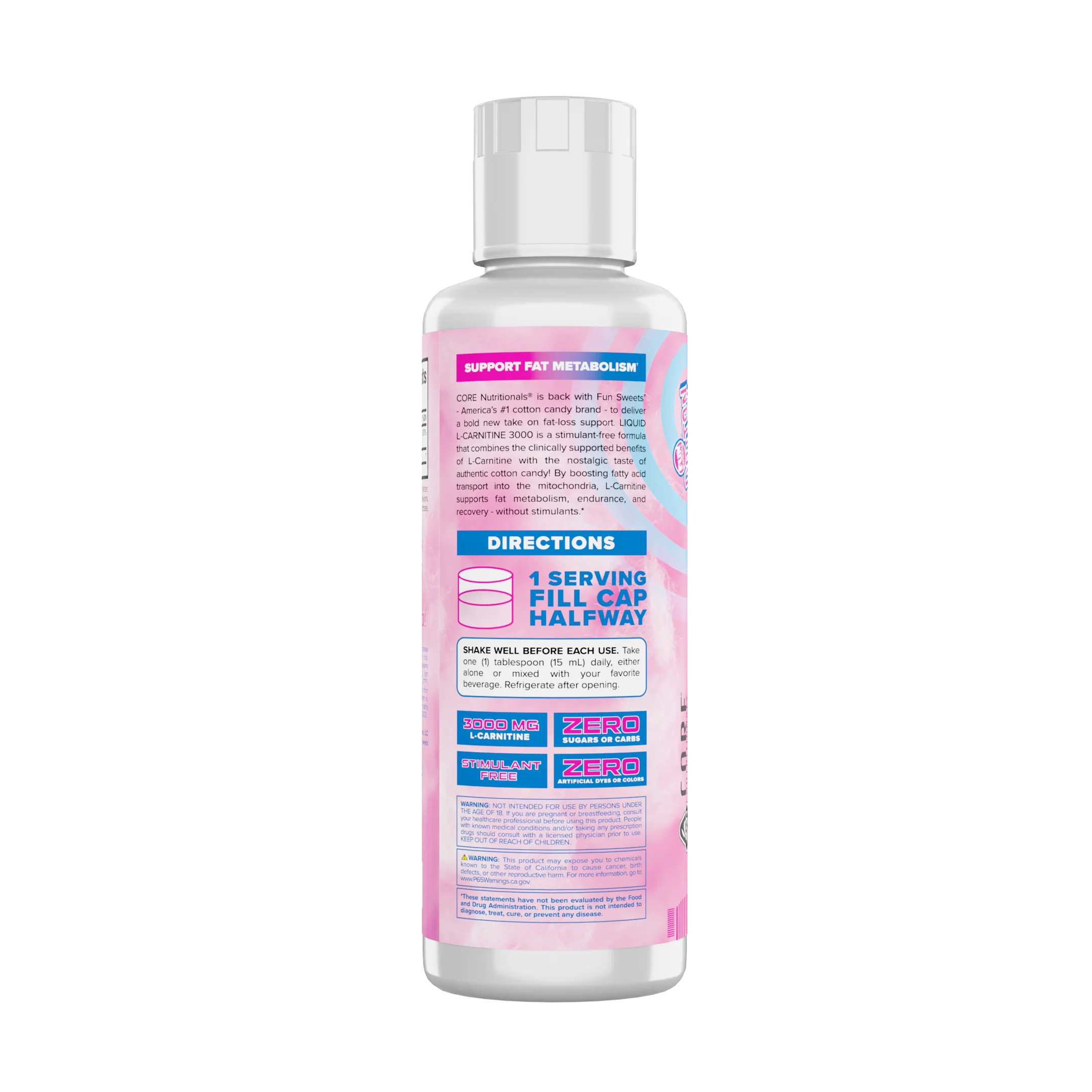 Core Nutritionals Liquid L-Carnitine 3000 - Image 9