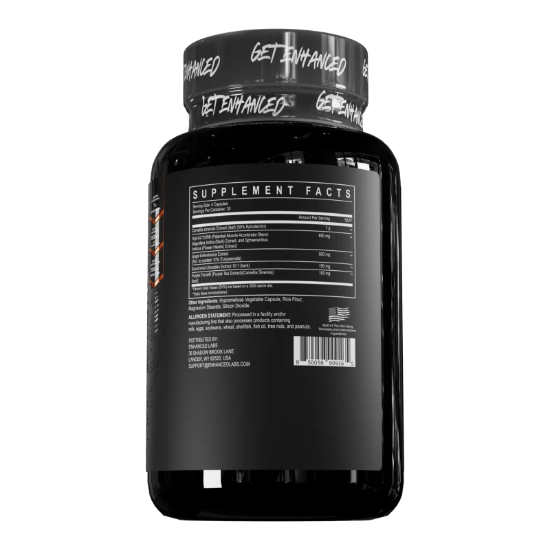 Enhanced Labs Muscle Pro | Natural Anabolic Muscle Builder - Image 2