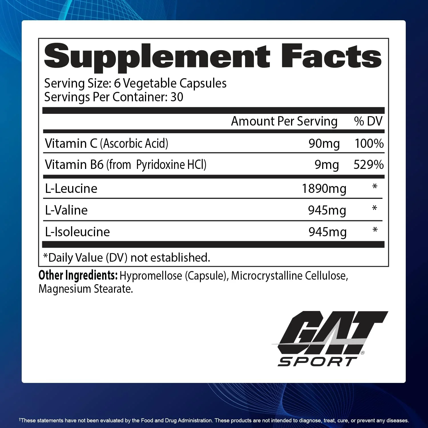 GAT Sport | Essential BCAA Powder - Image 2