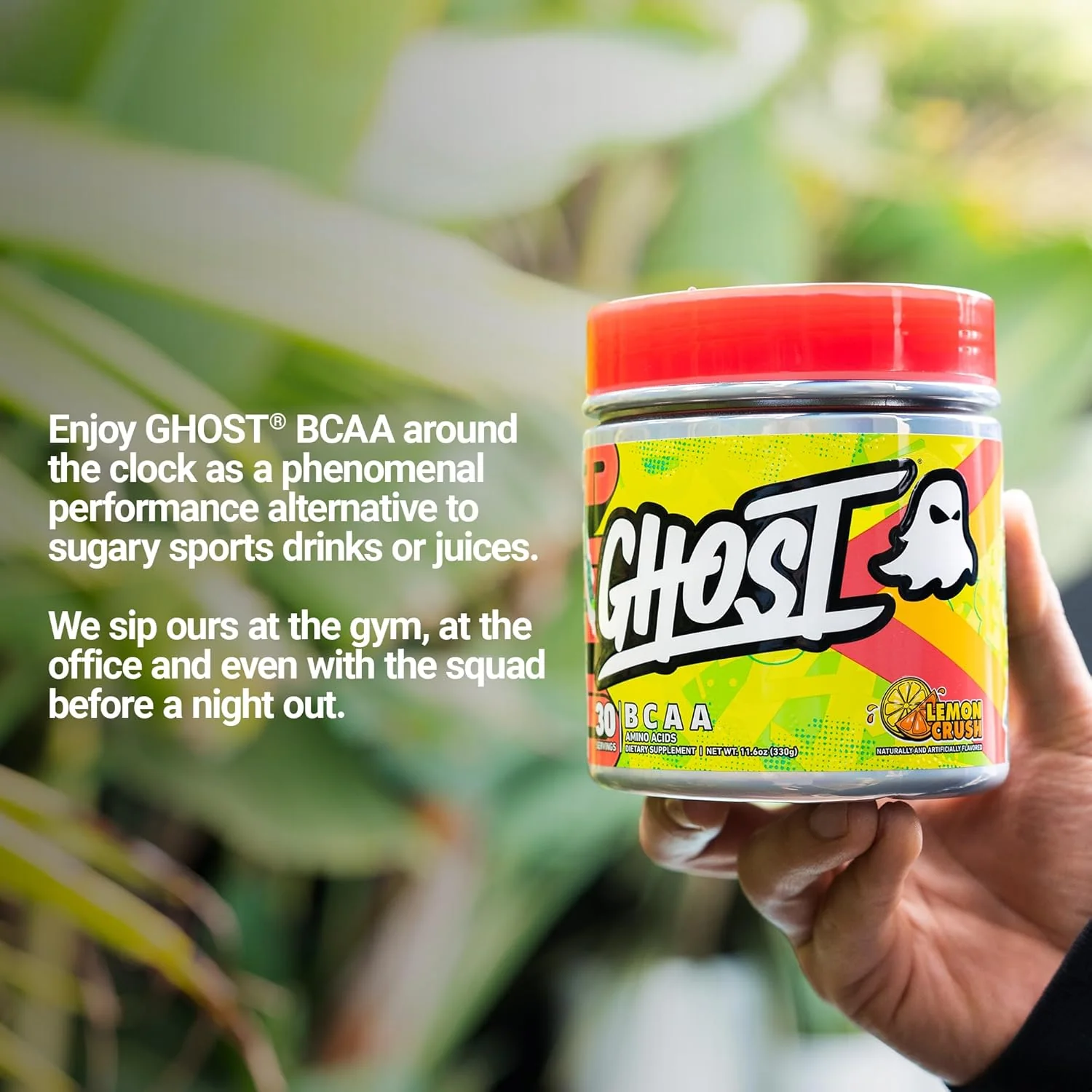 GHOST BCAA Amino Acid Powder with Electrolytes | Muscle Recovery & Hydration - Image 7
