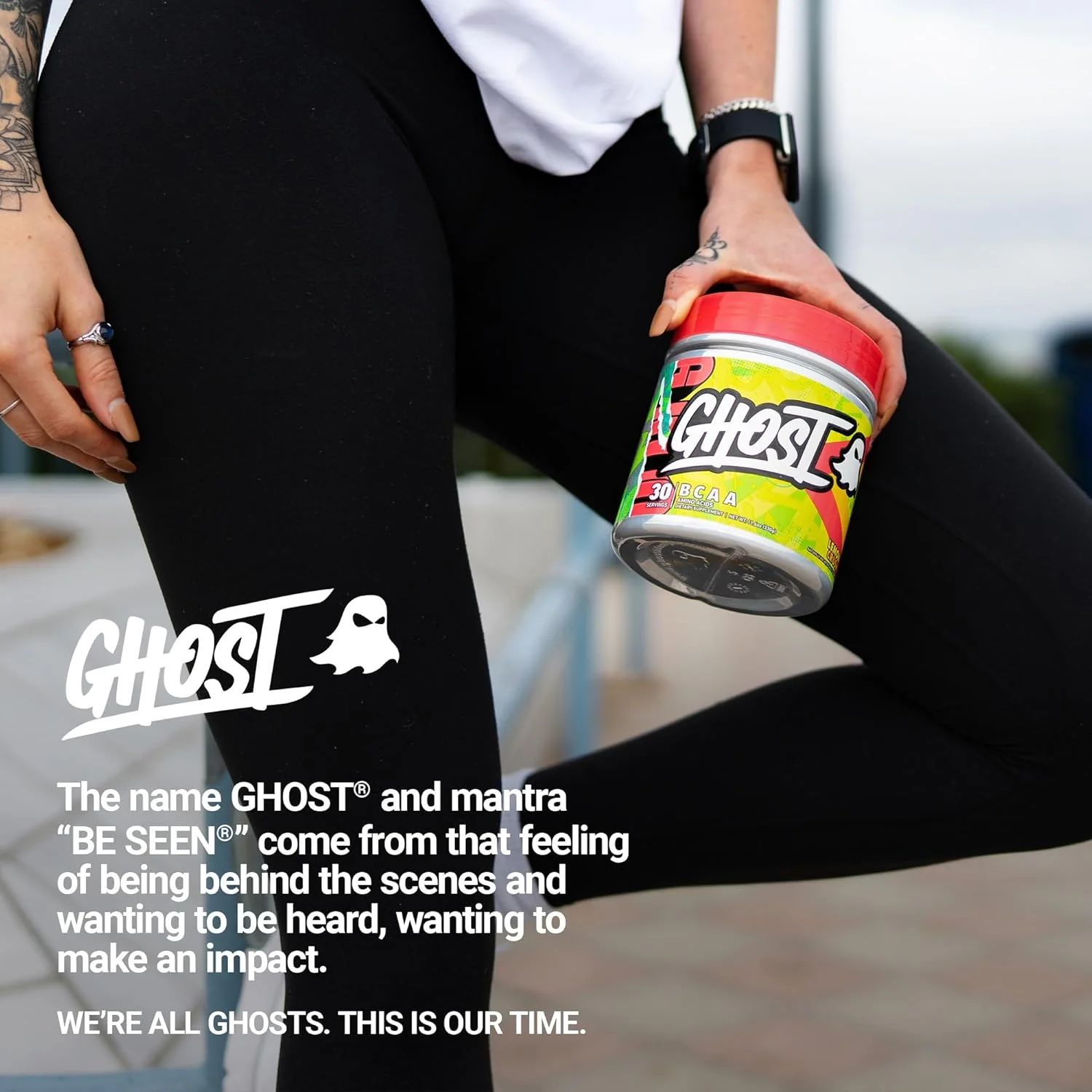 GHOST BCAA Amino Acid Powder with Electrolytes | Muscle Recovery & Hydration - Image 8