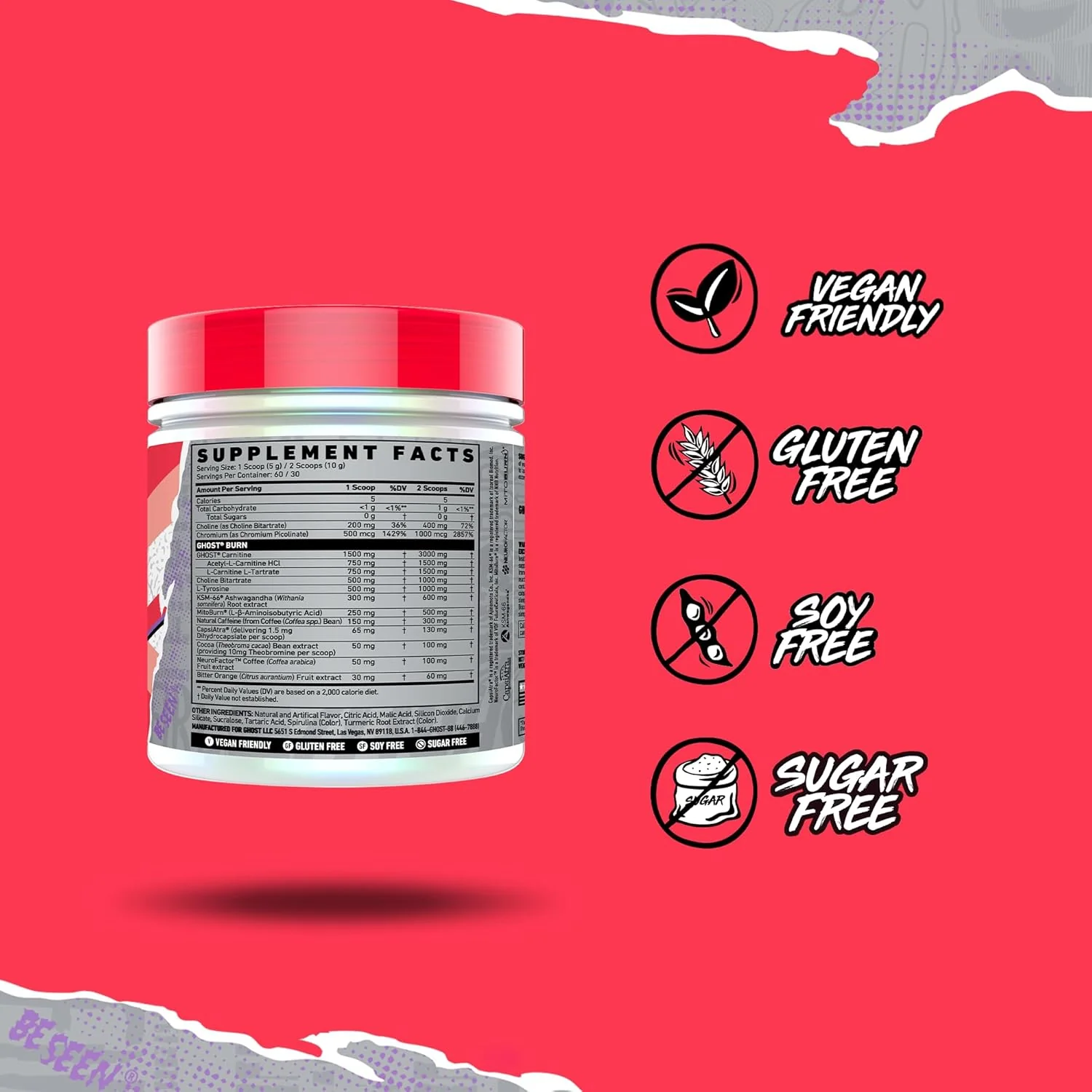 GHOST Burn | Weight Management Powder Metabolism & Energy Support - Image 3