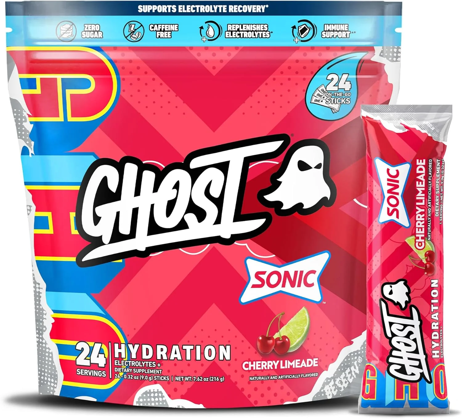 GHOST Hydration Stick Packs | Electrolyte Drink Mix for Hydration & Performance - Image 4