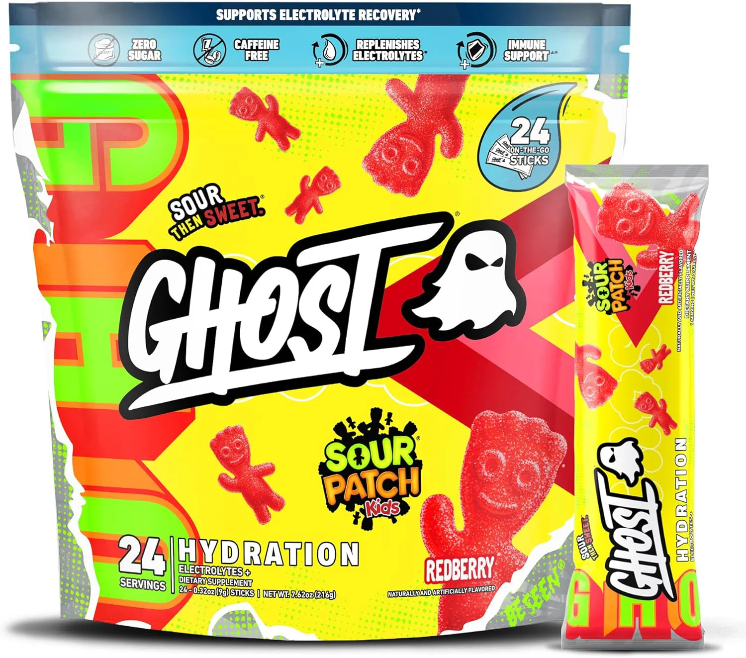 GHOST Hydration Stick Packs | Electrolyte Drink Mix for Hydration & Performance - Image 5