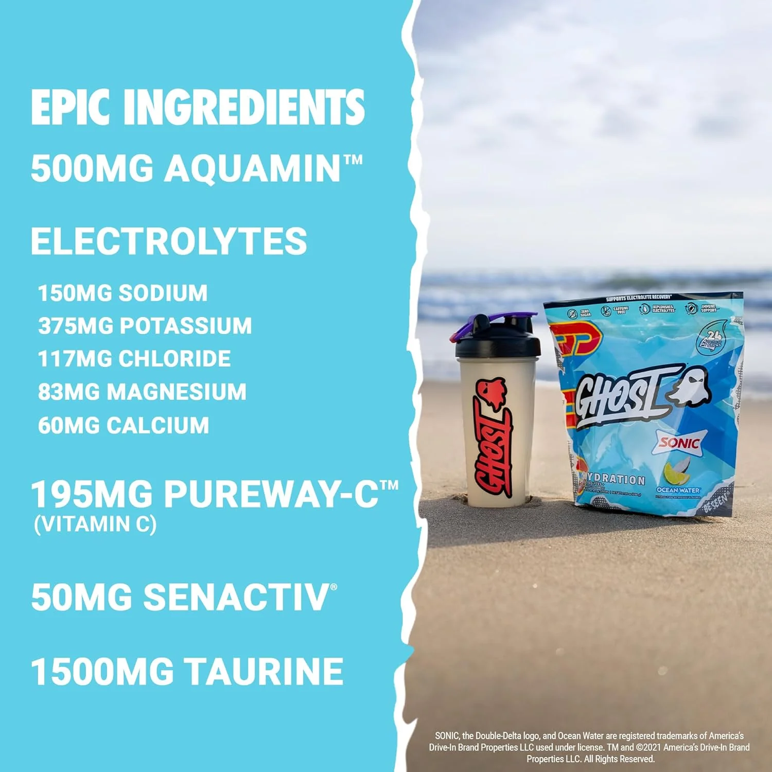 GHOST Hydration Stick Packs | Electrolyte Drink Mix for Hydration & Performance - Image 7