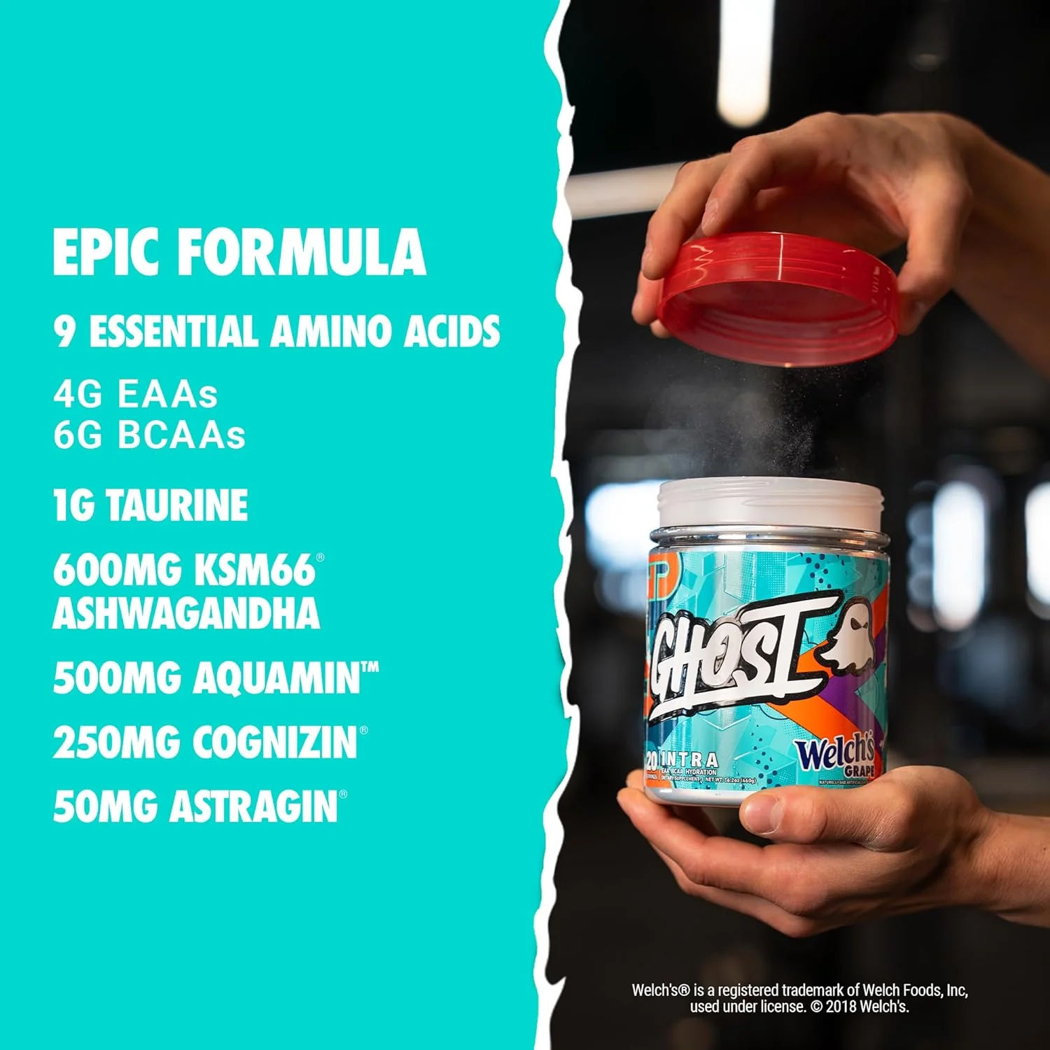 GHOST Intra | Intra-Workout Amino, Carb & Electrolyte Formula for Performance & Recovery - Image 6