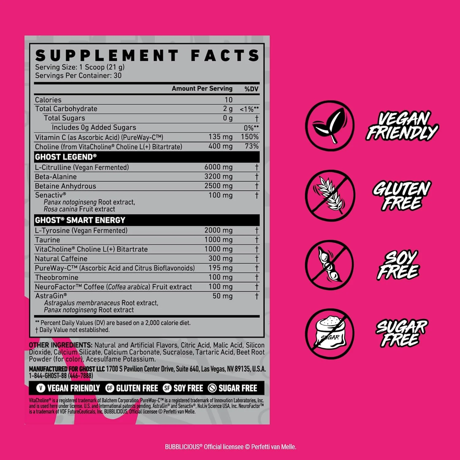 GHOST Legend V4 | Pre-Workout Supplement for Energy, Focus & Performance - Image 10