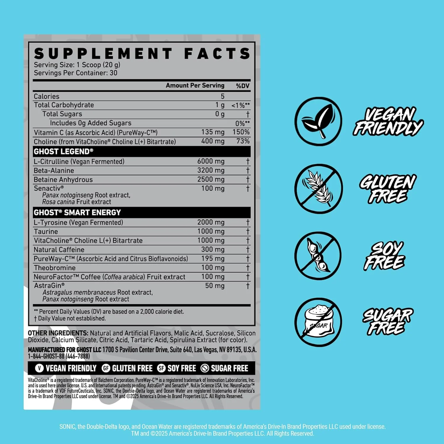 GHOST Legend V4 | Pre-Workout Supplement for Energy, Focus & Performance - Image 6