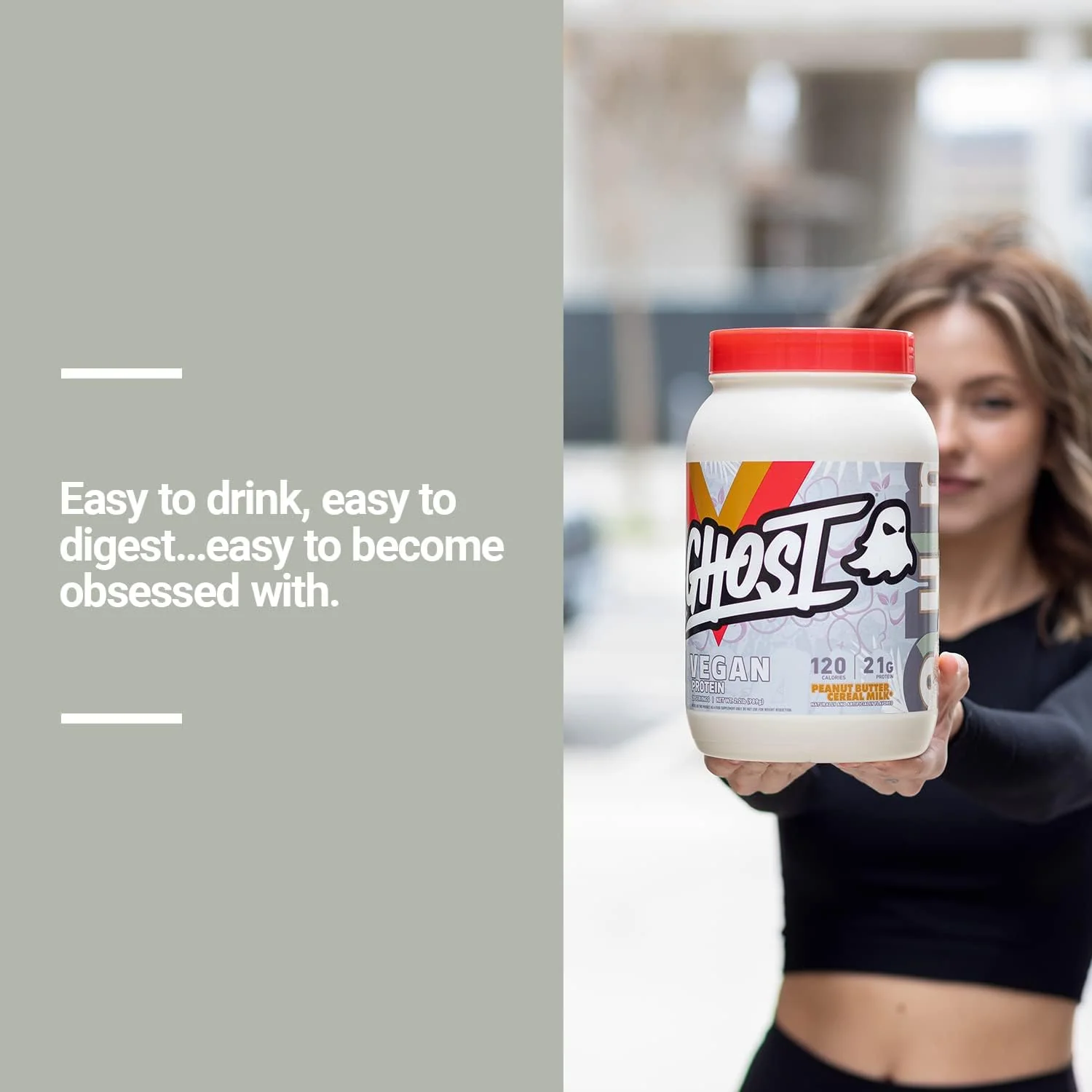 GHOST Vegan Protein Powder | Plant Based Muscle & Recovery Support - Image 8
