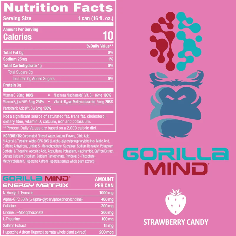 Gorilla Mind Energy Drink - Image 10