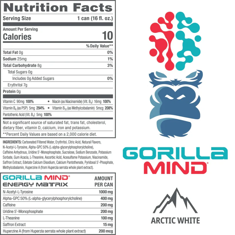 Gorilla Mind Energy Drink - Image 5