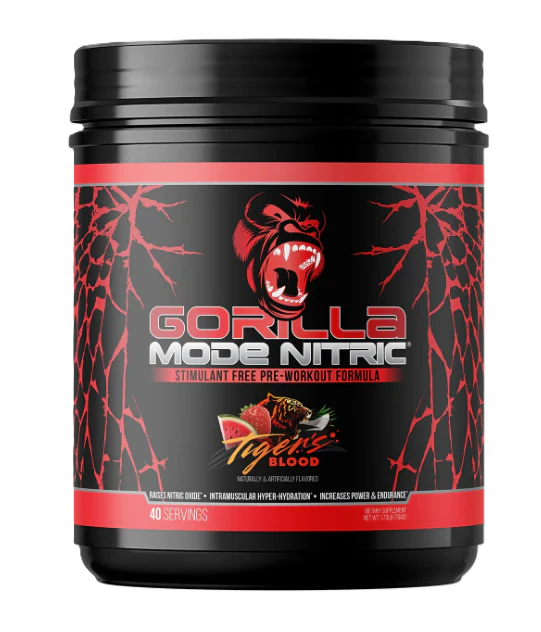 Gorilla Mind Gorilla Mode Nitric | Stim-Free Pre-Workout for Extreme Muscle Pumps - Image 5
