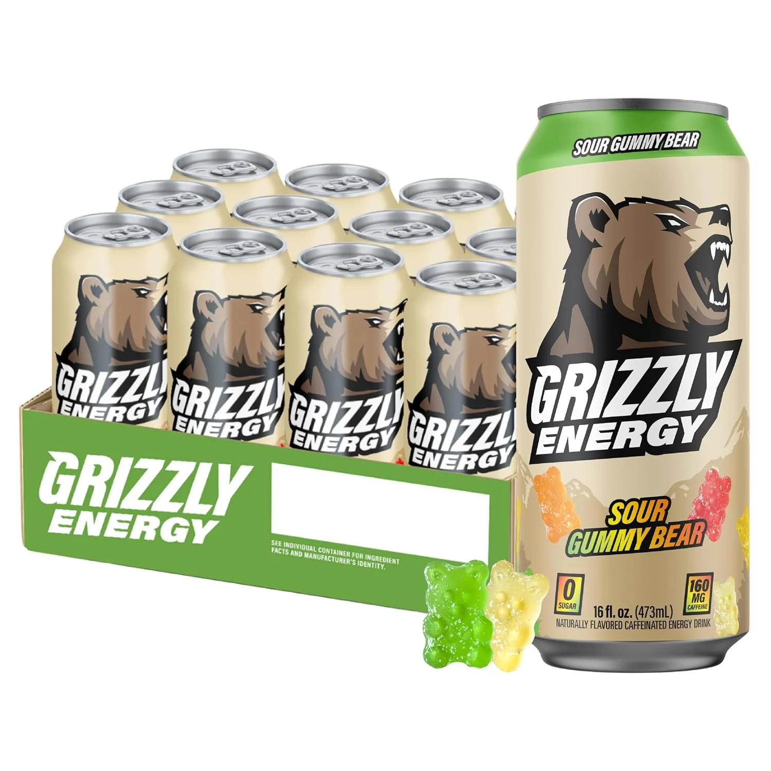 GRIZZLY Energy RTD 16oz | Ready to Drink Energy Beverage for Focus & Performance - Image 4
