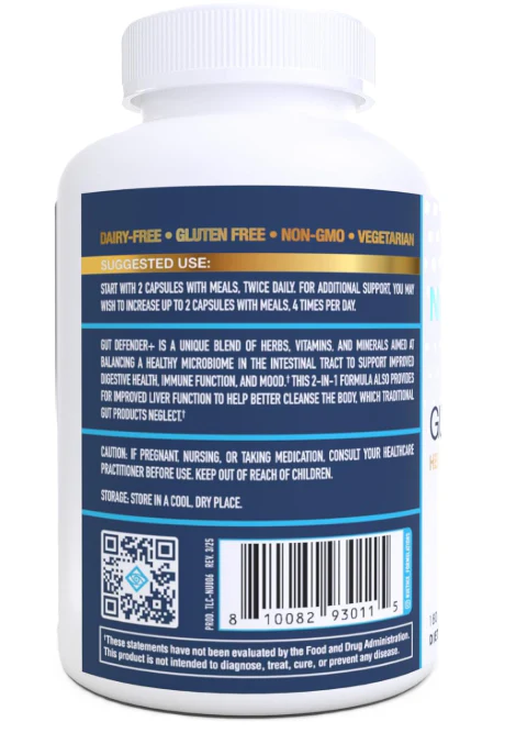 NuEthix Gut Defender+ | Digestive Balance & Immune Support Formula - Image 2