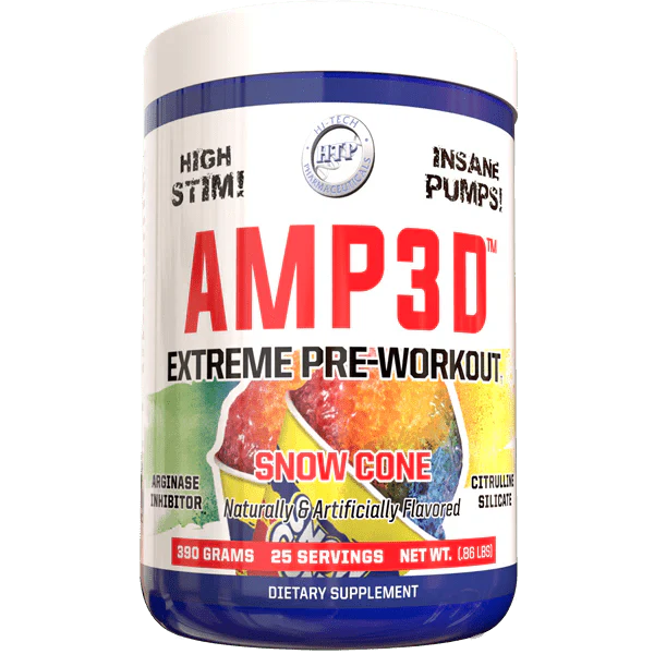 Hi-Tech Pharmaceuticals AMP3D® | Advanced Pre-Workout Energy & Pump Formula - Image 5