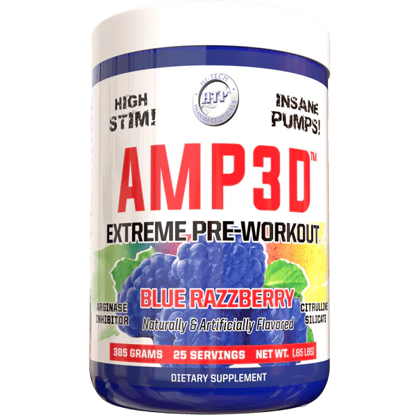 Hi-Tech Pharmaceuticals AMP3D® | Advanced Pre-Workout Energy & Pump Formula - Image 8