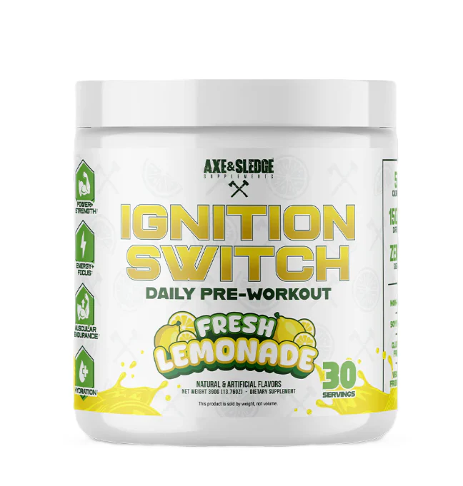Axe & Sledge Ignition Switch | High-Stim Pre-Workout for Energy & Focus - Image 3