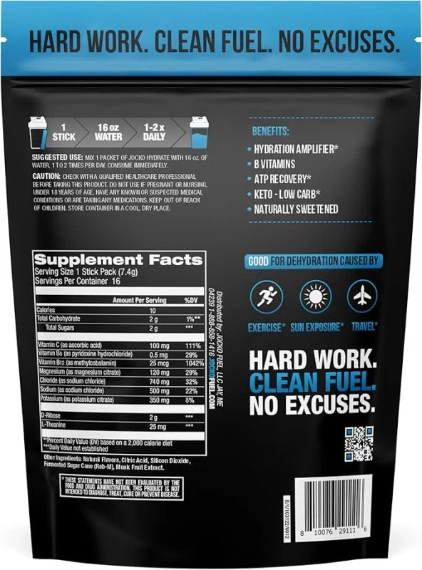 Jocko Fuel Hydrate | Hydration Amplifier Packets - Image 3