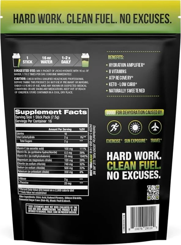 Jocko Fuel Hydrate | Hydration Amplifier Packets - Image 5