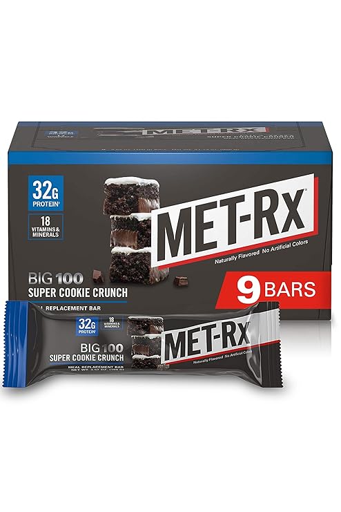 MET-Rx Big 100 Colossal Protein Bar | High Protein Meal Replacement for Muscle Recovery - Image 8
