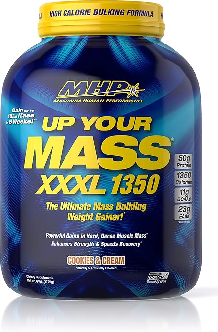 MHP Up Your Mass XXXL | Extreme Mass Gainer for Size & Strength - Image 2