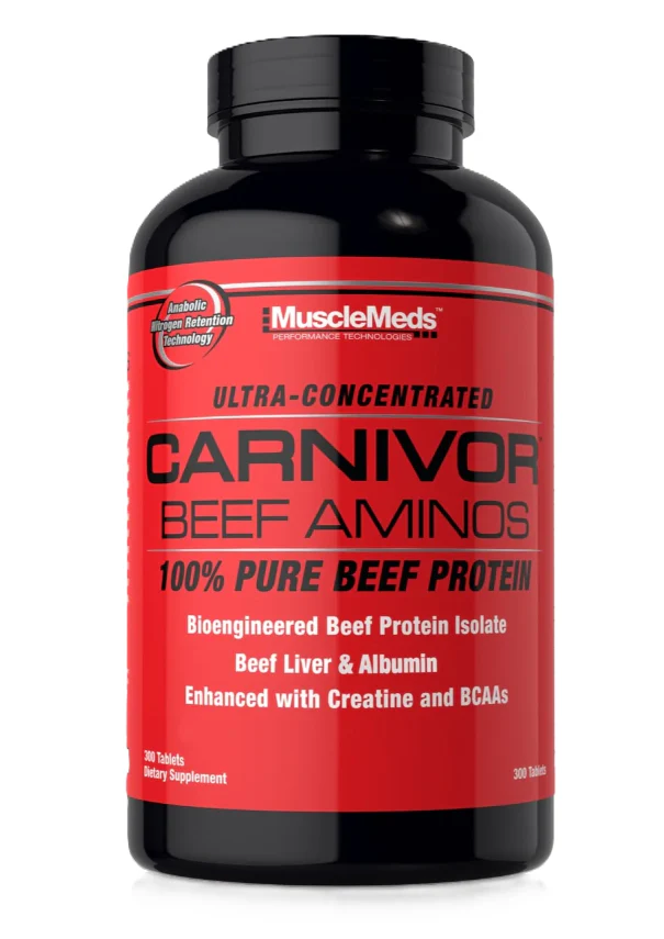 MuscleMeds Carnivor Beef Aminos | Muscle Growth & Recovery Support