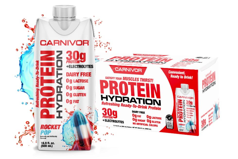 MuscleMeds Carnivor Protein Hydration RTD | Beef Protein Recovery Drink - Image 3