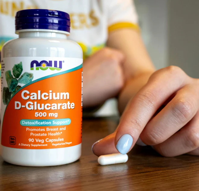 NOW Calcium D-Glucarate 500 mg | Detox Support - Image 3