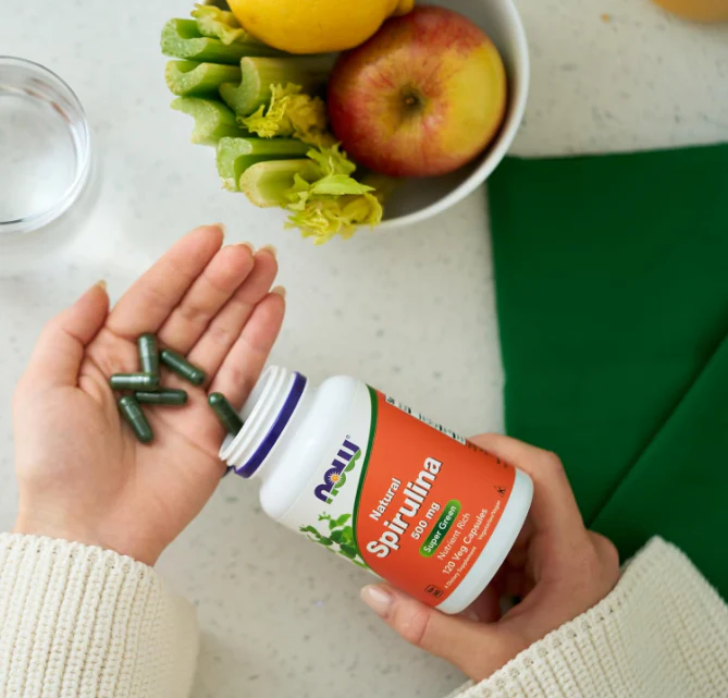 NOW Foods Certified Organic Spirulina 500 mg - Image 7