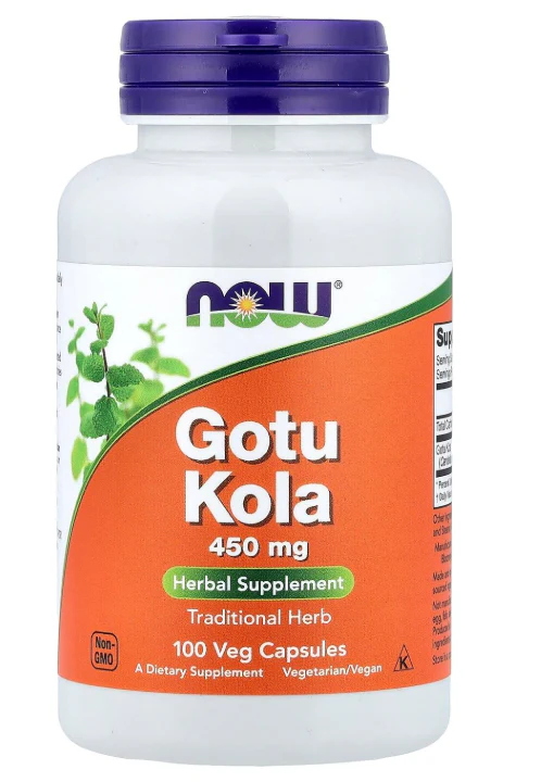 NOW Foods Gotu Kola | Herbal Support for Mind & Circulation